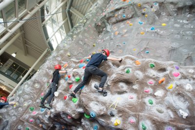 Try a group climbing session!