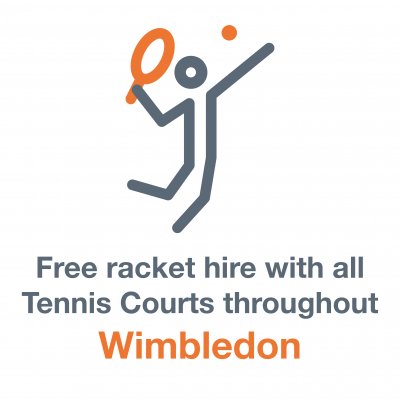 FREE tennis racket hire