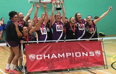 University of Hertfordshire Netball team win first national championship