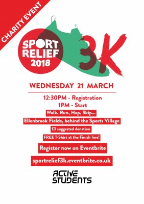 Get Involved in the Sports Relief 3K