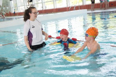 Swimming lessons continuing throughout October half-term