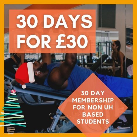 30 day Christmas Membership for £30!