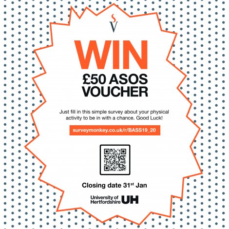 It's your chance to win ASOS vouchers by telling us about your activity levels!