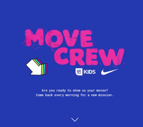 Get moving with the Nike Move Crew