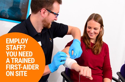 Local first aid at work courses