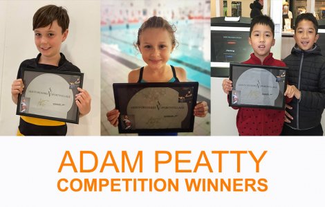 Well done to our Adam Peaty competition winners