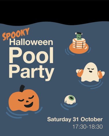 Dive into fun at our Spooky Pool Party!